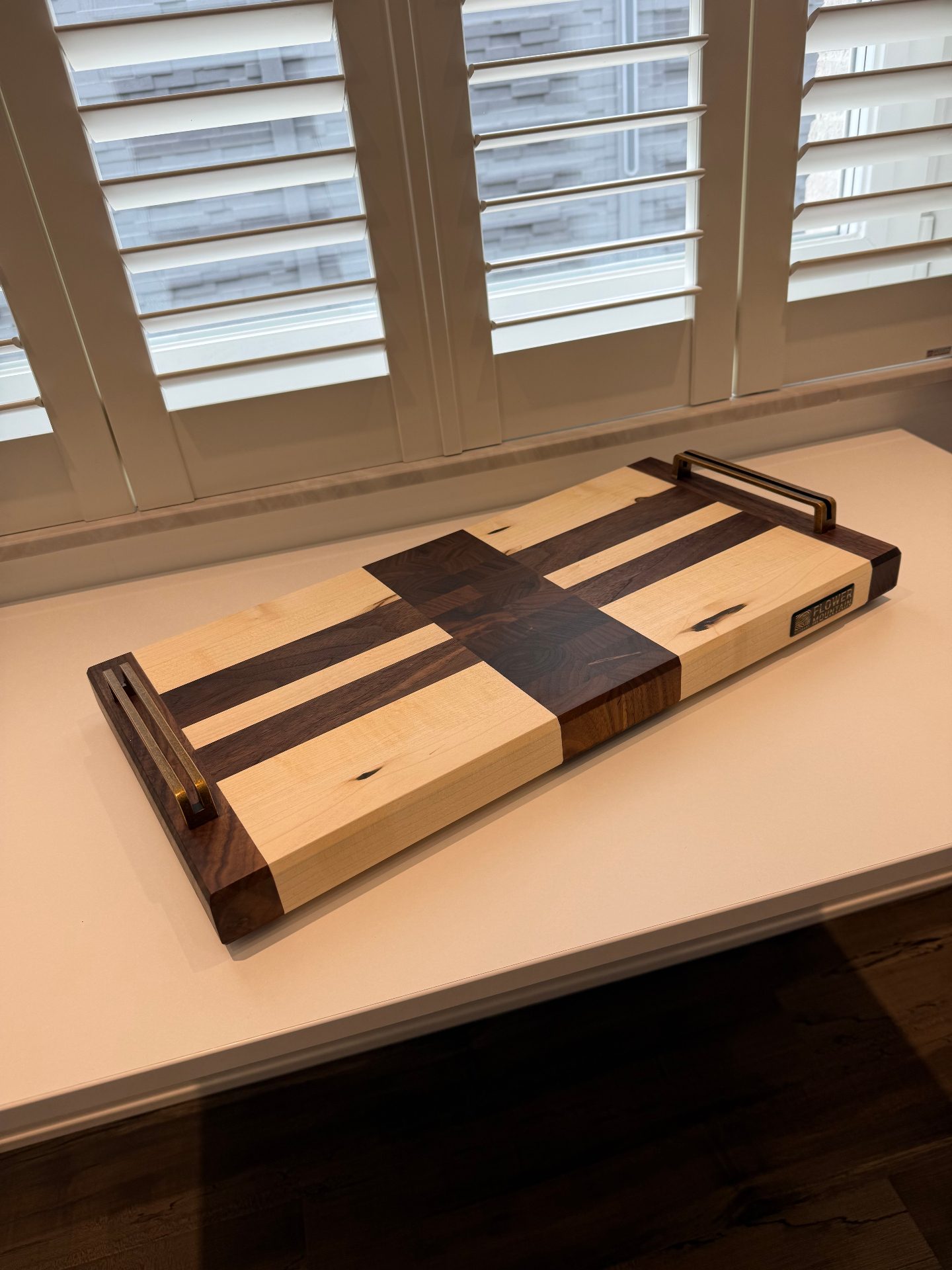 Barbecue-Plate — Nuss · Ahorn