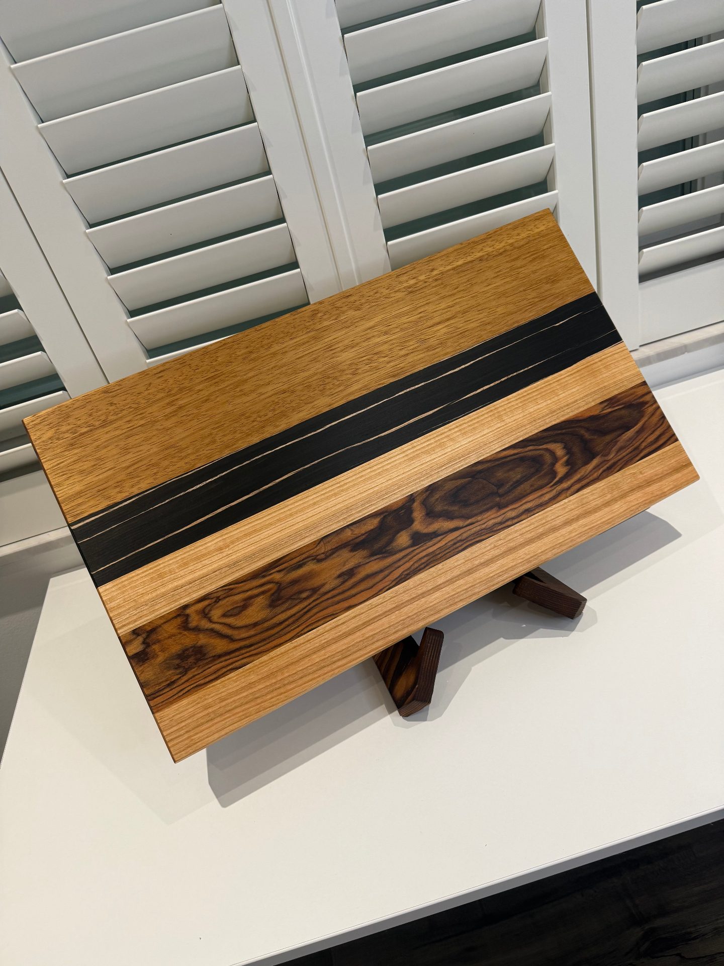XXL-Schneideboard — Kirsche · Kambala · SaRaiFo Maserbirke schwarz · SaRaiFo Cocobolo